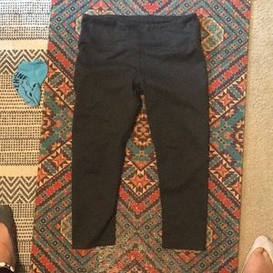 fabletics grey mid legging